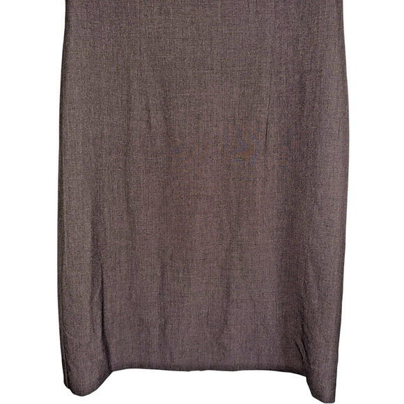 Jessica Howard Sz 12 Midi Sheath‎ Dress Business Cocktail Neutral Dark Academia - Picture 5 of 12